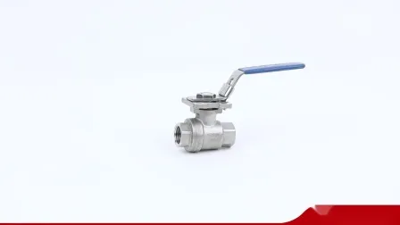Stainless Steel Ball Valve 2PC Ss Threaded Industrial Valves with Optional Mounting Pad Float Valve