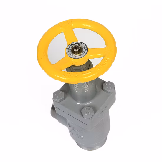 Standard Welded J64f Ammonia Angle Cast Steel Globe Valve