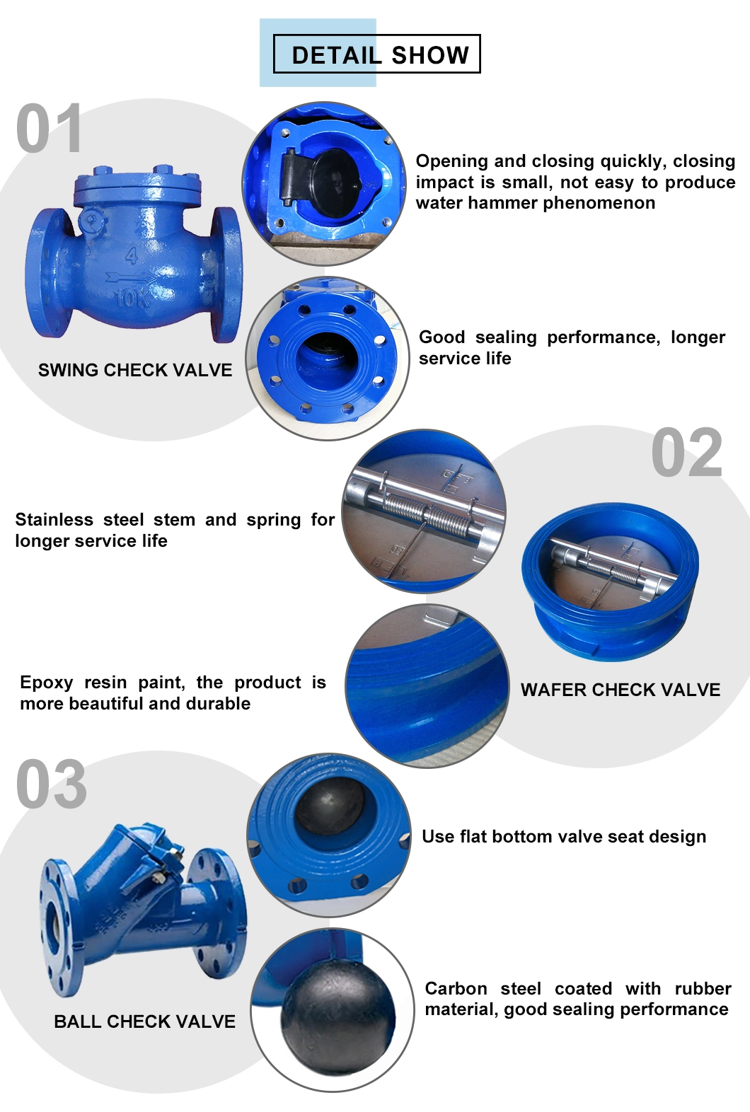 Professional Manufacture DN100 Pn16 Swing Check Valve CF8 Disc 2inch-12inch Non Return Valve Dual Plate Non Return Valve