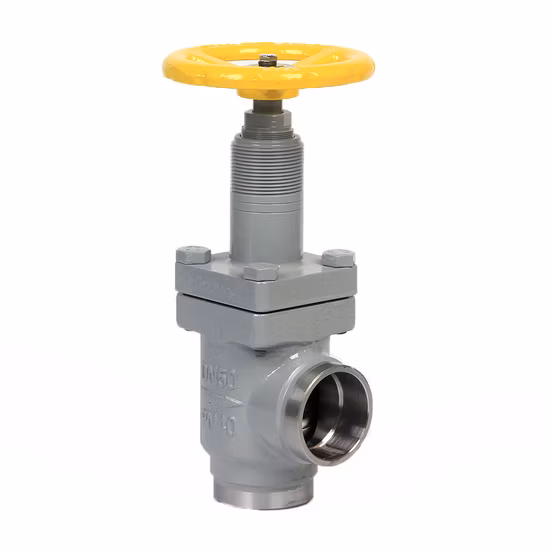 Standard Welded J64f Ammonia Angle Cast Steel Globe Valve