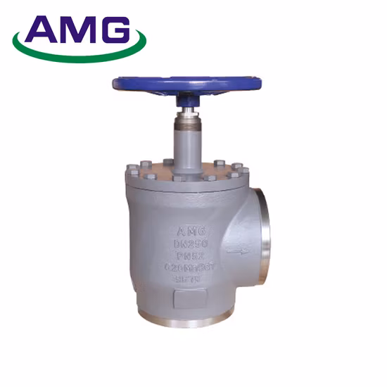 OEM Danfoss, Parker Diámetro 15 mm-350 mm Brida Ángulo recto Válvula de cierre de globo de amoníaco neumática
